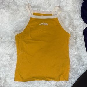 Hollister SIZE M tank top mustard yellow